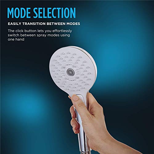 TOTO G Series 1.75 GPM Multifunction 4 inch Square Handshower with ACTIVE WAVE, COMFORT WAVE, and WARM SPA, Polished Chrome - TBW02015U4#CP by TOTO - Used condition - Image 9