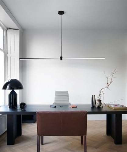 Suspension LED avec télécommande et hauteur réglable pour bureau - 5