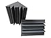 Set of 4 - Acoustic Foam Bass Trap Studio Soundproofing Corner Wall 12" x 12" x 12"
