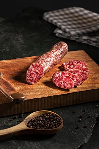 Fermin Salchichon– Dry-Cured Iberico Sausage, 7 oz | Premium Spanish Charcuterie Made with Iberico Pork - Thumbnail 5