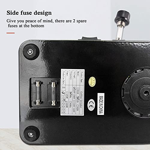 ywewsq Molinillo De Café Eléctrico con 19 Configuraciones De Molienda, Fresadora De Grano De Café De Gran Capacidad De… - Imagen 5