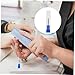 BATHVEVE 2Pcs Nail Drill Bits for Cuticle Removal Versatile Manicure Tool for Home Salon Use Efficient Nail Grinding Heads for Smooth Finishing User Friendly Design for All Skill