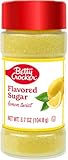 Betty Crocker Lemon Twist Flavored Sugar – Citrus Dessert Sugar for Baking, Cocktails & More, 3.7 oz