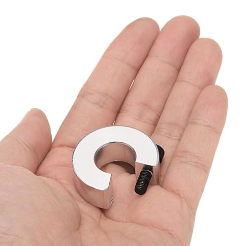 Enwye 4 Stück SBR16 Linearschienen-Wellenstoppring Zum Halten Von Steuerriemenscheiben, Wellenbegrenzer-Montageringen.