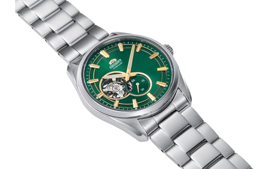 Image of Orient Automatic /Hand-Winding Semi-Skeleton Dress Watch with Sapphire Crystal