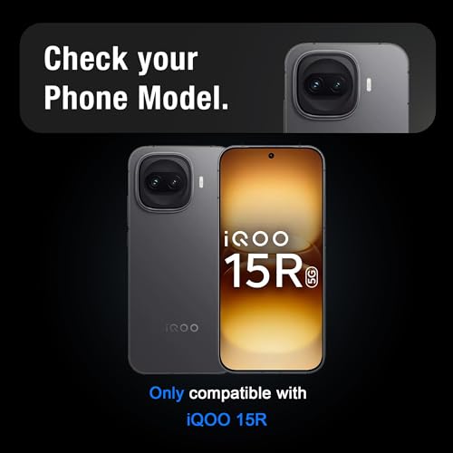 Image of Supershieldz NeoGuard HD+ Tempered Glass Screen Protector Guard for iQOO 15R - Case Friendly, Easy Installation - 1 Pack