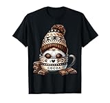 unique winter must haves for women with hot cocoa gnome maglietta