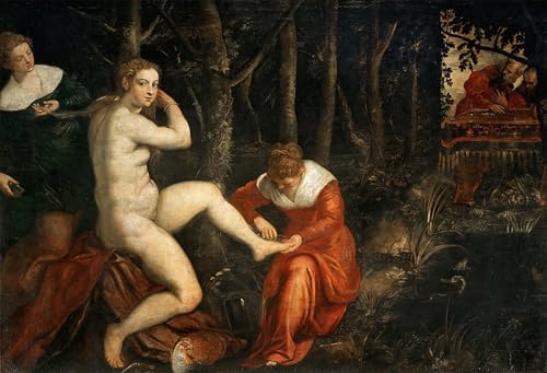 Toile imprimée Suzanne et les vieillards grand format