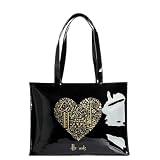 Bankeep Bolso De Mujer Bolso Reutilizable De PVC Bolso Ecológico London Shopper...