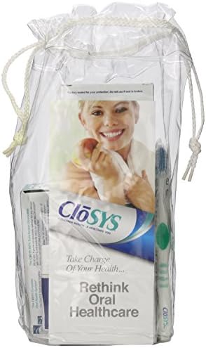 CloSYS Oral Care One Month Intro Kit, 32 oz. Mouthwash, 3.4 oz Fluoride Free Toothpaste, Breath Spray, Peppermint Oil, Tongue Cleaner