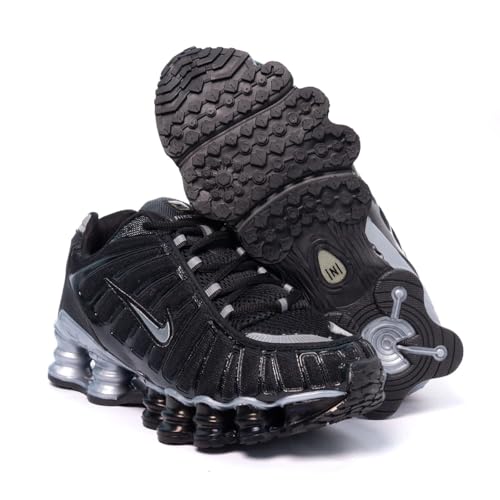 Tênis 12 Molas Refletivo (PRETO E PRATA, BR, Adulto, Numérico, 40)