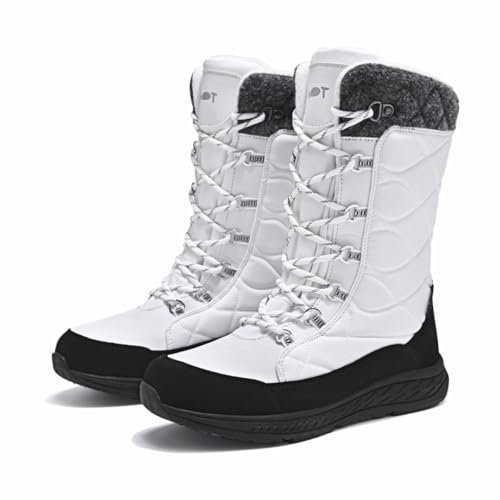 Merdoo Stivali Donna Invernali Impermeabili Scarpe da Neve con Fodera