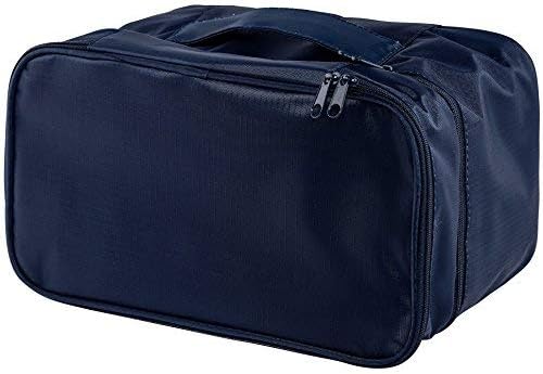 JJ POWER Organizador de ropa interior de viaje, compartimento grande, bolsa de cosméticos ligera de doble capa, bolsa de sujetador para viajes,