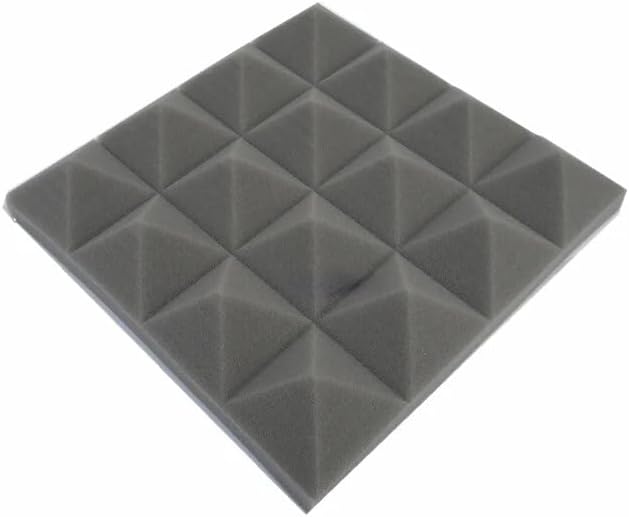 Paneles de espuma Espuma Acústica Piramidal Para Estudio, Absorción Insonorizada, Tratamiento A Prueba De Sonido, Paneles De Pared, Azulejo, Esponja