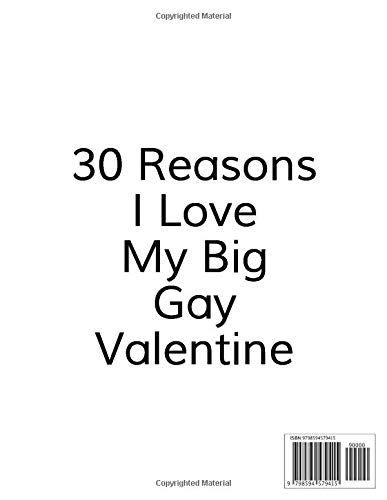 My Big Gay Valentine: Personalisable Valentines Day gift book for gay, lesbian, trans, lgbtq+ people