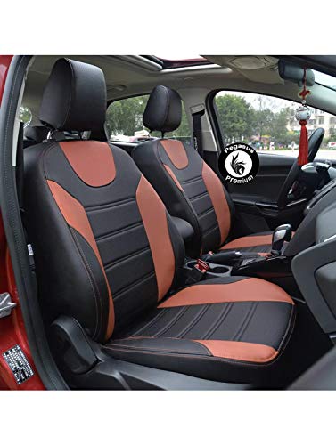 Image of Pegasus Premium PU Leatherite Car Seat Cover for Hyundai Elite -i20 (2014-2020)(Set of Front & Rear Seat Cover Only)
