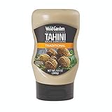 Wild Garden Easy Squeeze, Traditional Tahini, Great on Falafel, Sandwiches, Salads, and Mores! 9.9 oz