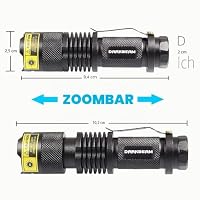 DARKBEAM UV-Taschenlampe, 395 nm, Schwarzlicht-Taschenlampe,Holzlampe – Ansicht 4