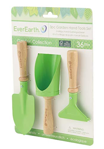 Everearth Childens 3Pc Garden Hand Tools Set Ee33644,Multi #TOP1