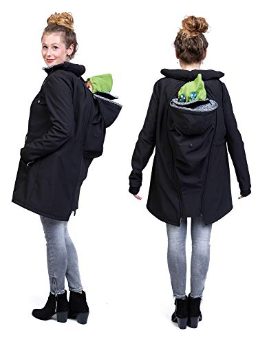 Tragejacke Damen Viva La Mama 4in1 Tragejacke PINA für Schwangerschaft und Babytragen