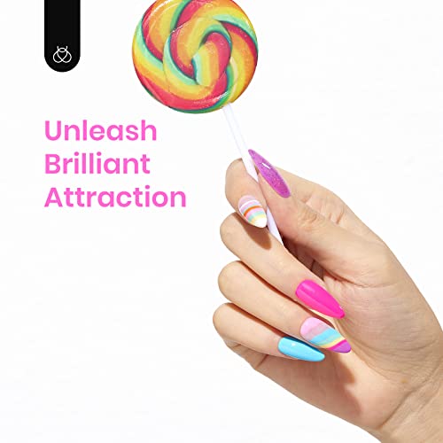 Beetles Pastel Gel Nail Polish Kit, 36 Colors With Base Gel Glossy & Matte Top Coat For 2023 Spring Summer Nail Design Gift Easter Nail Decorations Diy Home #TOP4