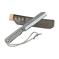 Amazon.co.jp: 晶之作 土佐鍛 焚き火遊びフルタング 角鉈 149 グレー