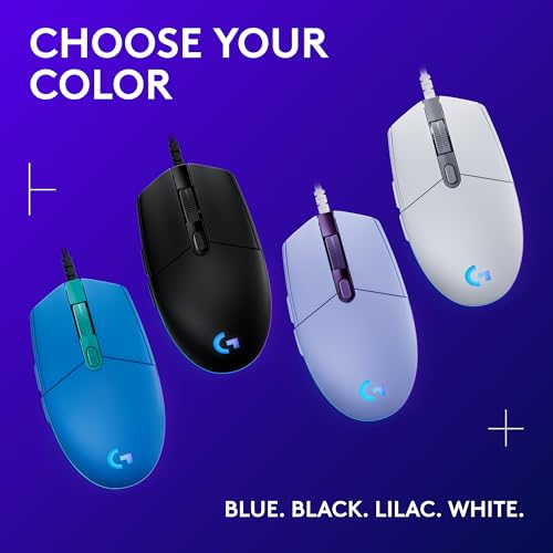 Logitech G203 Wired Gaming Mouse - Lilac - image 8
