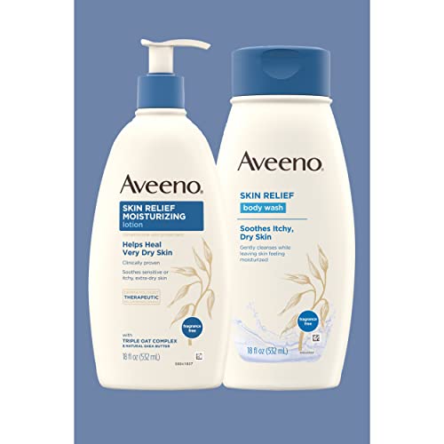 Aveeno Skin Relief FragranceFree Moisturizing Lotion for Sensitive