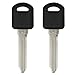 Keyless2Go Replacement for New Uncut PK3 Transponder Ignition Car Key B97 (2 Pack)
