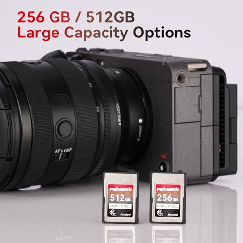 Pergear 256GB CFexpress Type A Memory Card, Up to 780MB/s Read Speed & 780MB/s Write Speed for 4K 120P,8K 30P Recording Compatible for Sony Alpha & FX Cameras (VPG200) by PERGEAR - Image 2