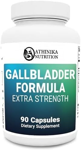 Gallbladder Formula Extra Strength - Made Bile Salts & Digestive Enzymes - Includes Carefully Selected Digestive Herbs - Full 45-Day Supply - 90 Capsu