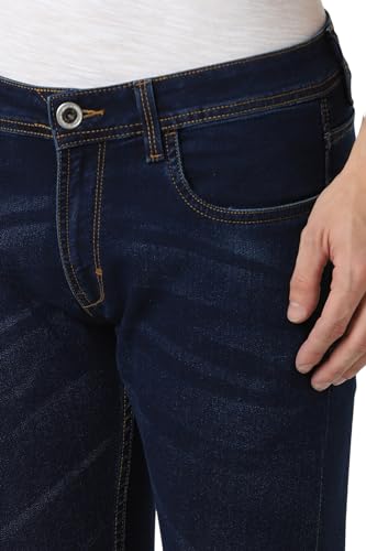 Image of Peter England Men Regular Fit Jeans