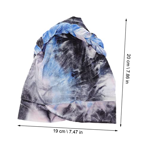 Ipetboom 5 Peças Chapéu Turbante Chapéu Trançado Touca De Banho Lenços De Cabelo Para Mulheres Gorro