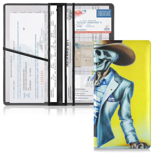 Organizador De Guanteras De Cuero Slim miniatura 6