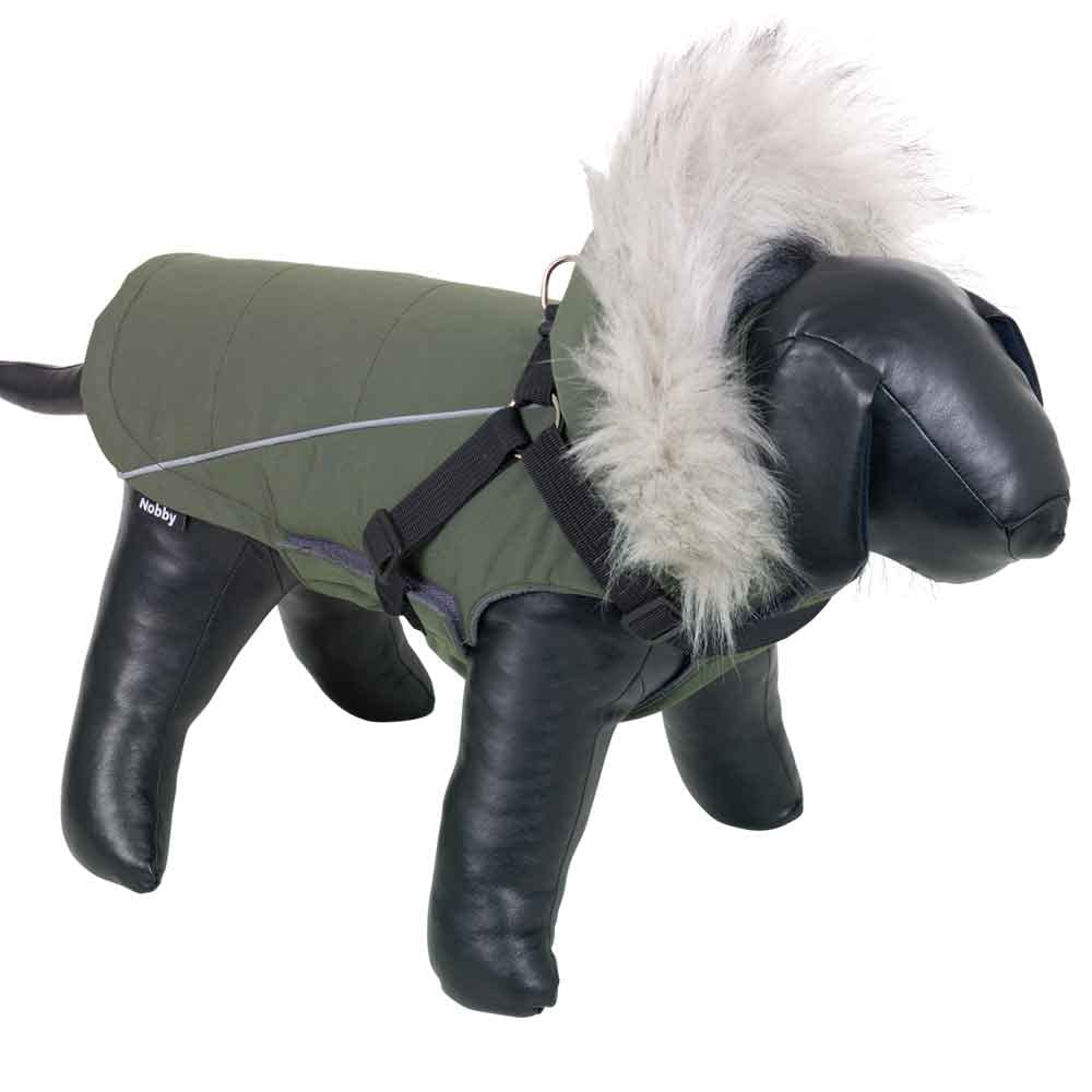 Nobby 64923 Mily Dog Coat 2 in 1 Green 20 cm