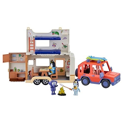 Set de Juego de Caravana Bluey Juguete para Evitar el Aburrimiento en Casa 5