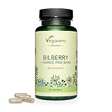 ⭐ ORGÁNICO Y DE ALTA CALIDAD: Para el suplemento único de Extracto de Arándano (Blueberry) + Extracto de Corteza de Pino Nórdico hemos elegido 2 ingredientes de marca: Feno-Myrtillus® y Fenoprolic®. Ambos se extraen en Finlandia y proceden de la agricultura ecológica, salvaje y sostenible. El extracto de arándano está estandarizado al 5% de antocianinas, mientras que el extracto de corteza de pino al 25% de proantocianidinas oligoméricas (OPC).
