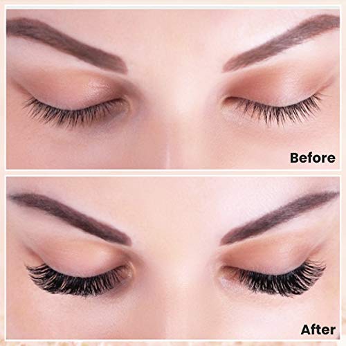 Eyelash Curler , Hocosy 4 In 1 Eyelash Curlers Kit For Women Includes Lash Curler, Eyelash Brush, Eyelash Extension Tweezers, Eyebrow Brush And Comb, Silicone Refill Pads For Natural Eyelashes #TOP5