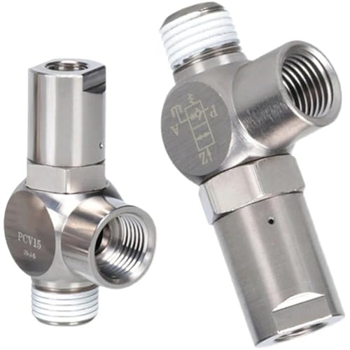 PCV06 Valve pneumatique clapet anti-retour pour atelier et bricolage mécanique