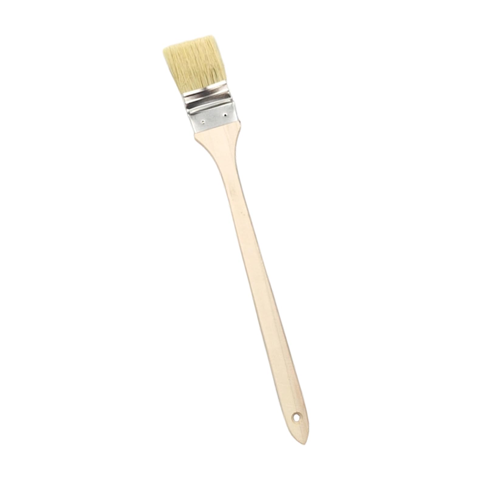 Tsophreniq Extended Reach Cleaning Curved Head Brush With Wooden Handle Bendable Clean Tool For High And Tight Space Extension