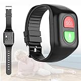 SOS Armband Senioren mit Sturzerkennung,Senioren Notruf Armband GPS,4G Smart Watch für Senioren mit Telefon, Hilfe Im Notfall Geo-Fence Fitness-Tracker-Uhr,für Demenz Alzheimer,Black