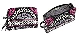 Vera Bradley Small Cosmetic (Canterberry Magenta)