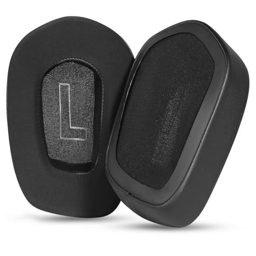 Reposición de Almohadillas Auriculares con Gel Refrescante Compatibles con Logitech G733 G535 G335 Lightspeed Wireless Gaming Headset Almohadillas con Tela de Seda de Hielo Transpirable (Color Negro) miniatura 5