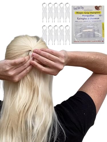 Good Hair Days Magic-Grip Hairpins Crystal (10 Count)
