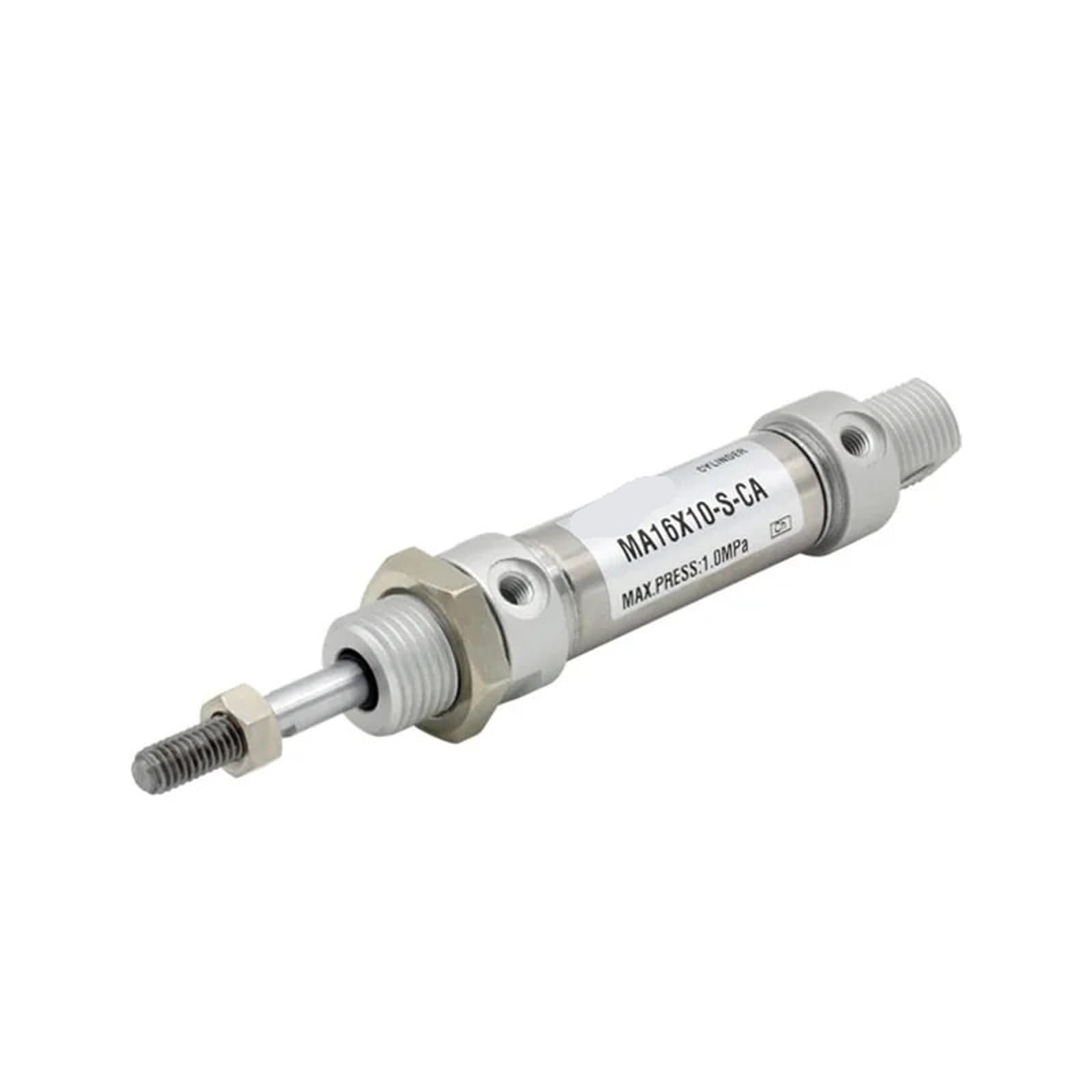 Cylindre pneumatique MA20 double action anticorrosion mini cylindre rond inox course 10mm CA