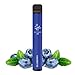 Produktbild ELFBAR600 Einweg E-Zigarette ALLE SORTEN Disposable Vape Shisha I Nikotinfrei I Original (Blueberry)