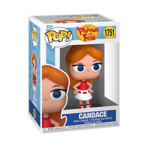 Funko Pop! Disney: Phineas And Ferb - Candace - Phineas e Ferb - Figura in Vinile da Collezione - Idea Regalo - Merchandising Ufficiale - Giocattoli per Bambini e Adulti - Cartoon/Animation Fans