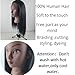 Practice Hair Mannequin Head for Braiding Hairstyling,Yaki Texture Black Head Mannnequin with Hair for Kids (Braiding Head 16 inch)