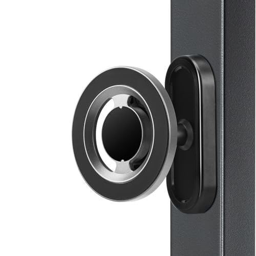 HOYXUN Gym Magnetic Phone Holder with Magnet Base Attach to Metal Surface, 360° Rotatable Gym Phone Holder Magnet Mount Compatible with MagSafe iPhone 16-12