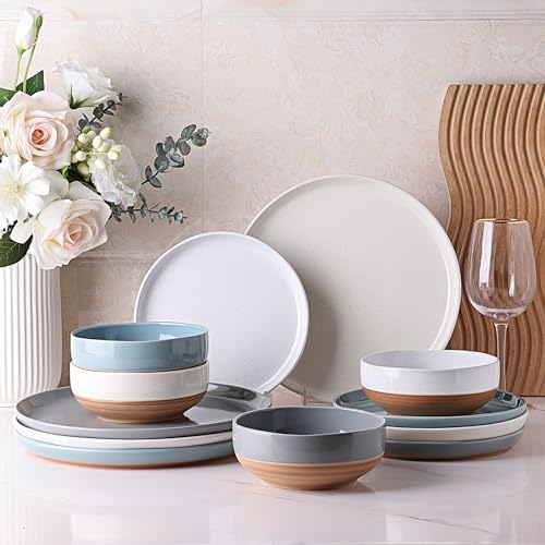 Photo 1 of AmorArc Ceramic Dinnerware Sets for 4